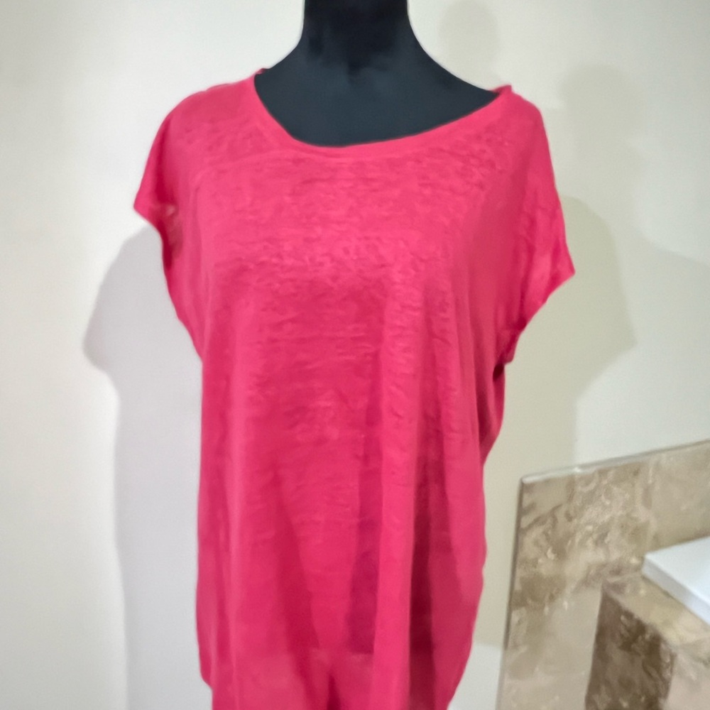 Casual tunic button back
